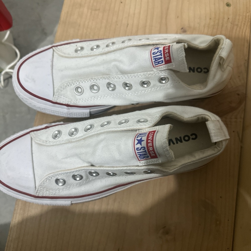 Converse shoes size 8 platform slip on sneakers #converse